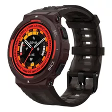 Reloj Inteligente Smartwatch Amazfit Active Edge Lava Black Color De La Caja Negro Color De La Correa Negro
