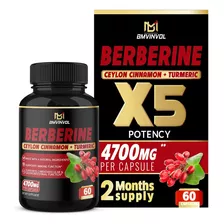 Berberine Supplement 4700mg - Highest Potency With Ceylon Ci