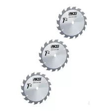 Sierra Circular Aksi Para Madera 7 1/4 60dientes Centro5/8