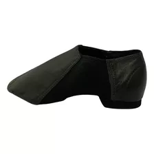 Botinha De Jazz Em Couro E Neoprene - Evidence - Ref 0012c