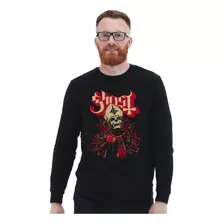 Polera Ml Ghost Emeritus Apple Metal Impresión Directa