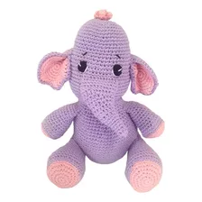 Elefante Amigurumi Lila