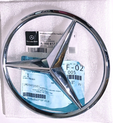 Estrella De Mercedes Benz {enblema De Parrilla} 2008-2019 Foto 2