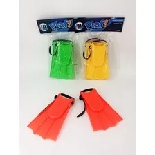 Set Patas De Rana Niños Buceo Natación Verano Faydi 401