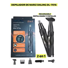 Depilador De Nariz Daling Recargable 2 En 1