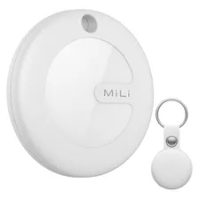 Localizador Mitag Mili Simil Apple Airtag Funda Blanca Color Blanco