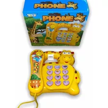 Telefone Criança Ligação Educacional Sons Luzes Brinquedos,