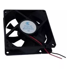 Micro Ventilador Cooler Fan Ventoinha 80x80x25 Gc 12v 0.15a Led Não Possui
