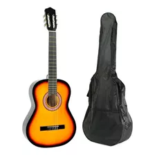 Guitarra Clasica Para Niños Alaguez Az Gs30sb Bolso Sunburst