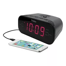 Timex T231gy Radio Reloj Despertador Dual Amfm Con Pantalla