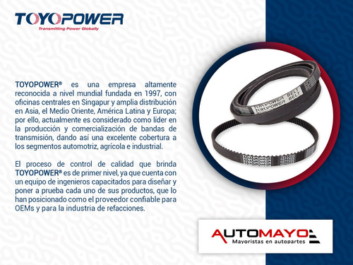 Banda Toyopower Panda L4 1.2l Fiat 2007-2009 Foto 5