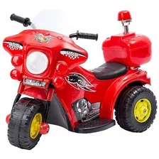 Mini Moto Elétrica Infantil Vermelha 6v Motostar Brink Cor Vermelho