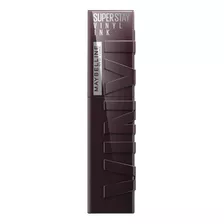 Labial Maybelline Vinyl Superstay Color Charged 140 Brillante