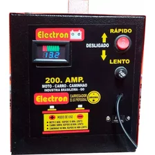 Carregador Bateria Automotivo 12v 200 Ah+reativador Promoção