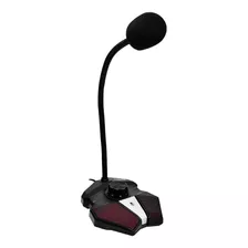 Microfono Usb Gaming Salida Auricular Y Control De Volumen