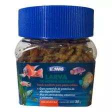 Premios O Snacks P/peces Pecera Larva De Mosca Soldado 30grs