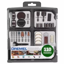  Kit Acessórios Multiuso Profissional Dremel110 Pcs Maquifer