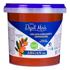 Cera Depilatória Hidrossolúvel Argan 600g Depil Mais