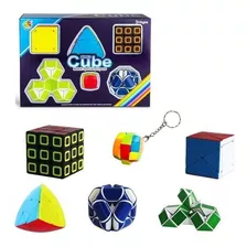 Cubo Magico Kit Com 6 Serie Limitada Cubo Mania Club Special Cor Da Estrutura Colorido