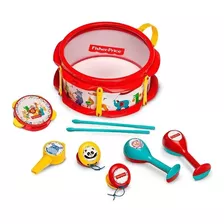 Kit Bandinha Percussão Infantil Fisher Price