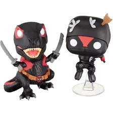 Funko Pop Marvel Caja Colección Deadpool 30th Ninjapool