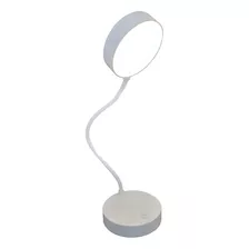 Luminária Mesa Abajur Led Articulada Fléxivel Recarregável Cor Da Estrutura Branco