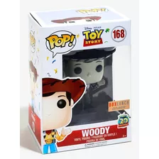 Funko Pop Woody #168 Boxlunch Sticker Black White Toy Story