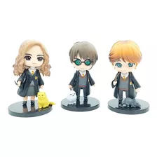 Set 3 Figuras Harry Potter De Colección