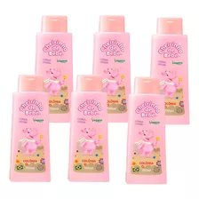 Deo Colônia Perfume Cheirinho De Bebê Rosa 750ml (kit Com 6)