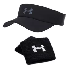 Kit Under Armour Tenista Viseira E Munhequeira