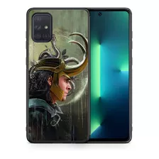 Funda Galaxy A71 Loki Fan Art A51 A21s A31 A80 A72 A32 Tpu