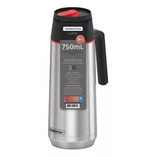 Termo Acero Inoxidable 750ml 3/4 Lts Pico Cebador Tramontina Color Aluminio