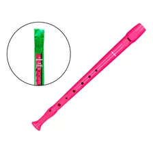 Flauta Hohner 9508 Color Rosa Con Funda Varilla De Limpieza