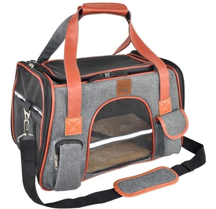 Bolso Transportin Canil Perro Gato Viaje Aprobado Mascotas