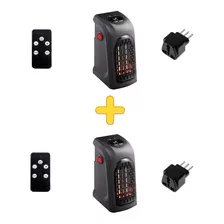 Mini Calefactor Electrico Bajo Consumo Portatil (pack De 2)