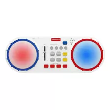 Fisher Price Bateria Consola Musical A Pila Sonidos Luz Color Blanco