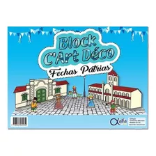 Block Nº5 C' Art Déco Fantasía Fechas Patrias Alfa Gloss