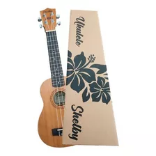 Ukulele Shelby - Soprano - Su21m Natural Fosco - By Eagle Cor Marrom