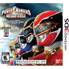 Power Rangers Megaforce Nintendo 3ds (en D3 Gamers)