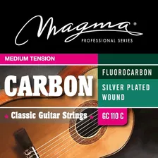 Encordado Magma Guitarra Clásica Carbon Media Tension Gc110c