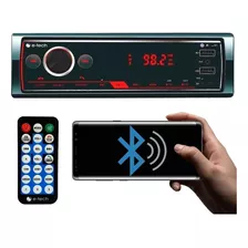 Auto Radio Automotivo E-tech Premium Mp3 Fm 2 Usb Bt Sd App