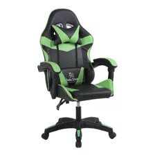 Silla Gamer Todostore Escritorio Oficina Ergonómica Reclinable Verde