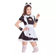 Vestido De Mujer Maid Cosplay Show Restaurante Cosplay Anime