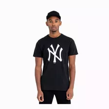 New Era Playera Manga Corta New York Yankees Mlb Negra