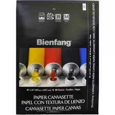 Papel Canvasette, 10 Hojas, 18 Pulgadas Por 24 Pulgadas