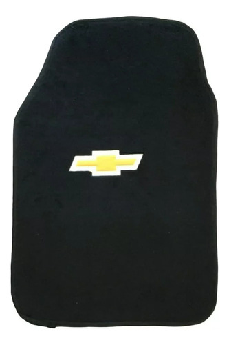 Kit 4 Tapetes Alfombra Logo Chevrolet Captiva 2015 Foto 2