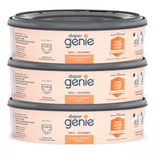 Diaper Genie Recambios De Bolsas De 270 (paquete De 3) Aroma