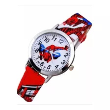 Reloj Niño Spiderman Con Pila Incluida Nuevo