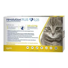 Revolution Plus Para Gatos De 1.25 A 2.5 Kg