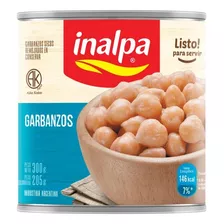 Garbanzos Secos Remojados Lata Inalpa 300 Gr